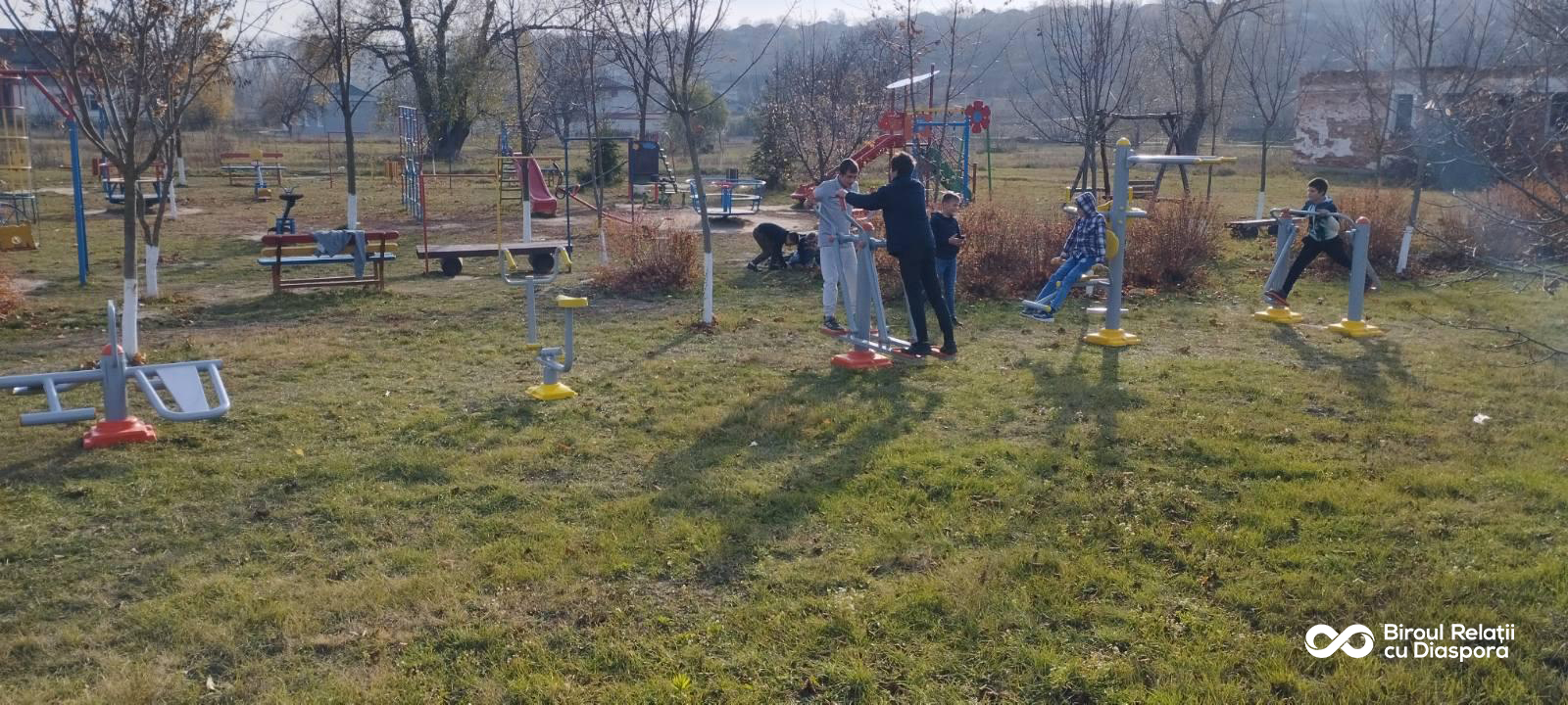 Realization of the DEH project „Outdoor sport”, At home at Boghiceni"