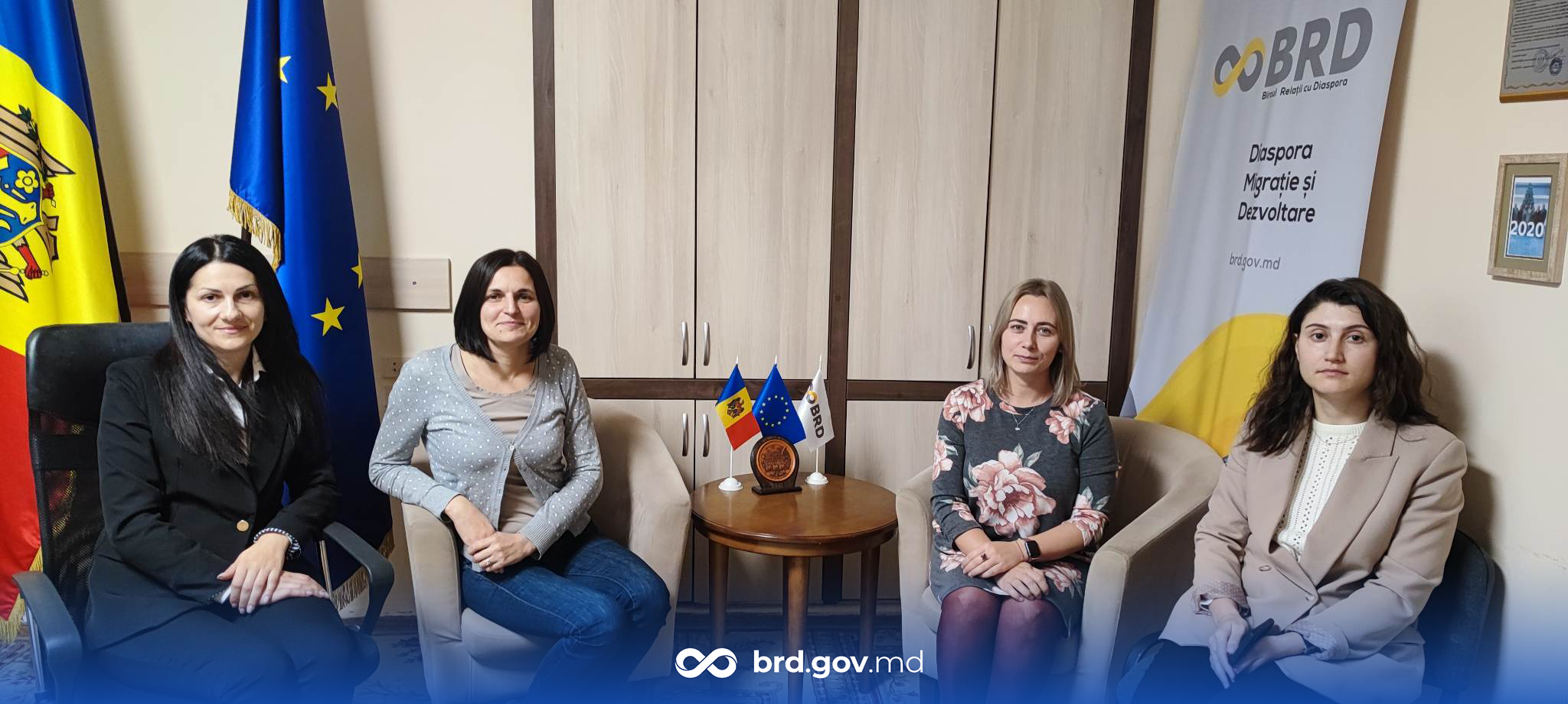 Aдриана Ротару из Бельгии и Дорина Балтаг из Королевства Нидерландов совершили визит в Республику Молдова