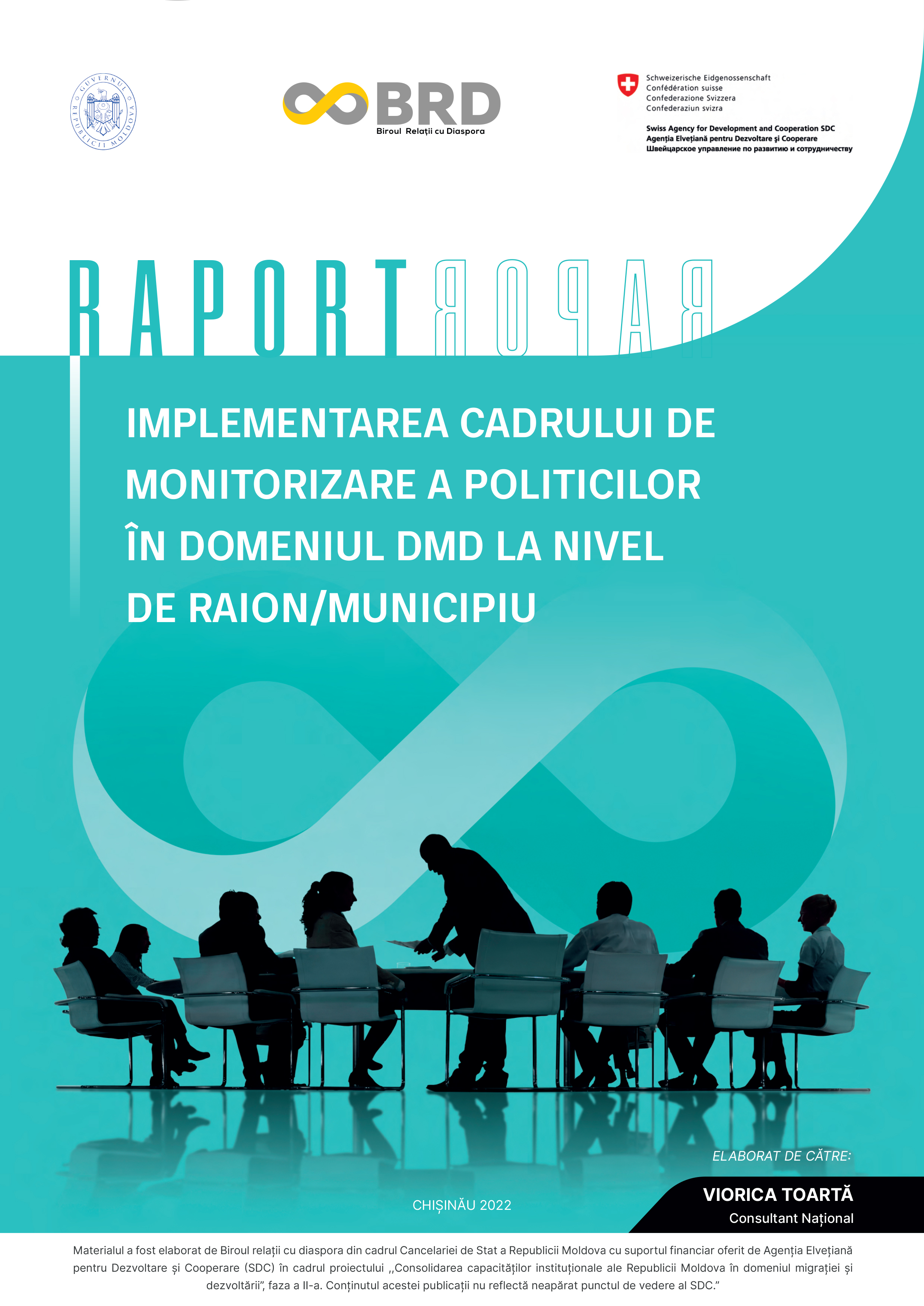 Raport privind implementarea cadrului de monitorizare a politicilor în domeniul DMD la nivel de raion/municipiu