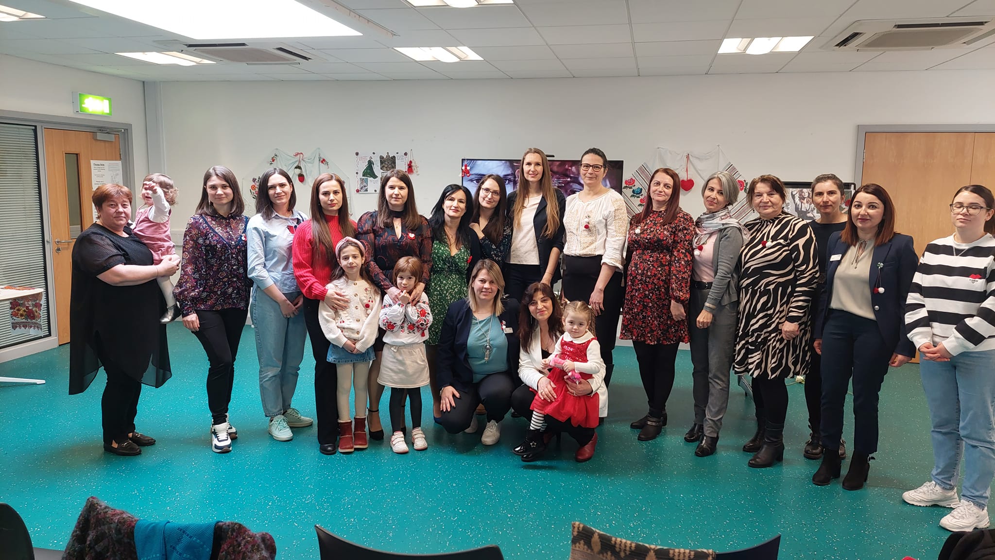Celebration dedicated to the International Women's Day, organized in Manchester