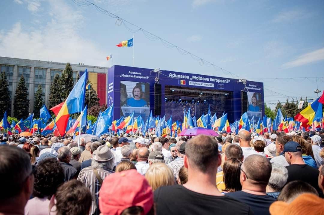 Moldova este Europa - mesajul participanților la Adunarea „Moldova Europeană”