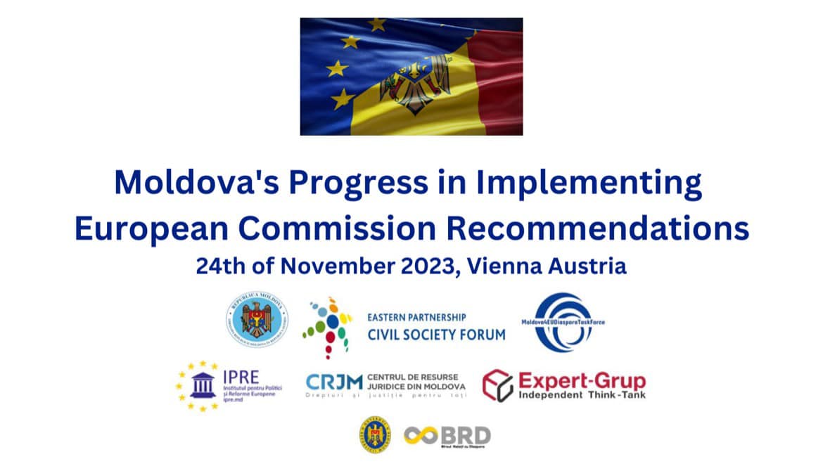 Evenimentul „Progresul Republicii Moldova în implementarea recomandărilor Comisiei Europene” organizat în Austria cu implicarea diasporei