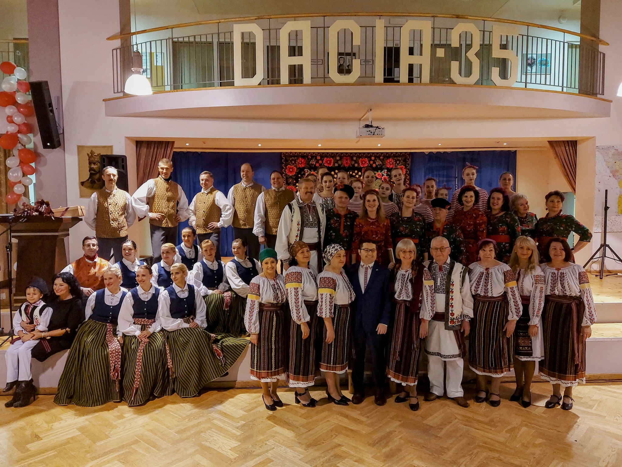 Centrul Cultural "Dacia" marchează 35 de ani de promovare a tradițiilor și culturii moldovenești în Letonia