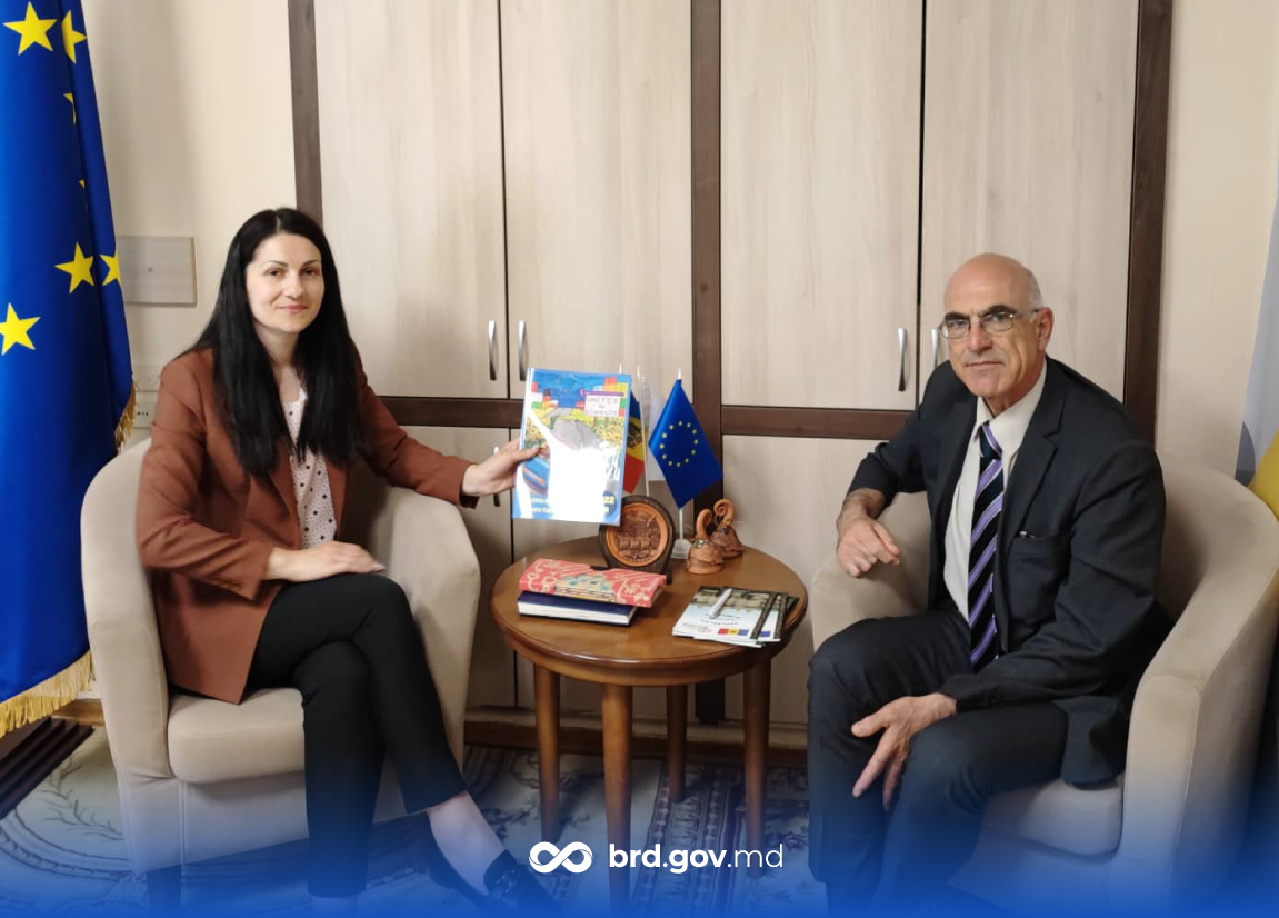 Italianul îndrăgostit de Republica Moldova în vizită la Biroul relații cu diaspora