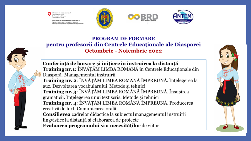 BRD invites Romanian language teachers from the Educational Centers of the Diaspora to attend at a new training program